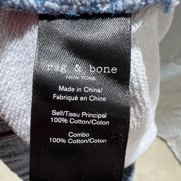 RAG & BINE MIRAMAR Blue Women's Jogger Jeans size M. - Picture 9 of 11